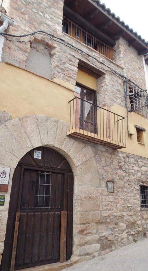Willa La Vieja Escuela Fuentes de Rubielos Zewnętrze zdjęcie